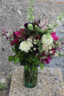Bouquet de mariée dans des tons de rose